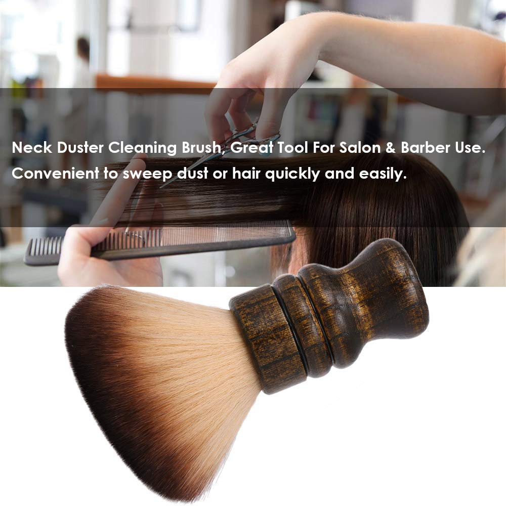 Anself barber face cleaning brush with soft fiber for comfortable debris removal.