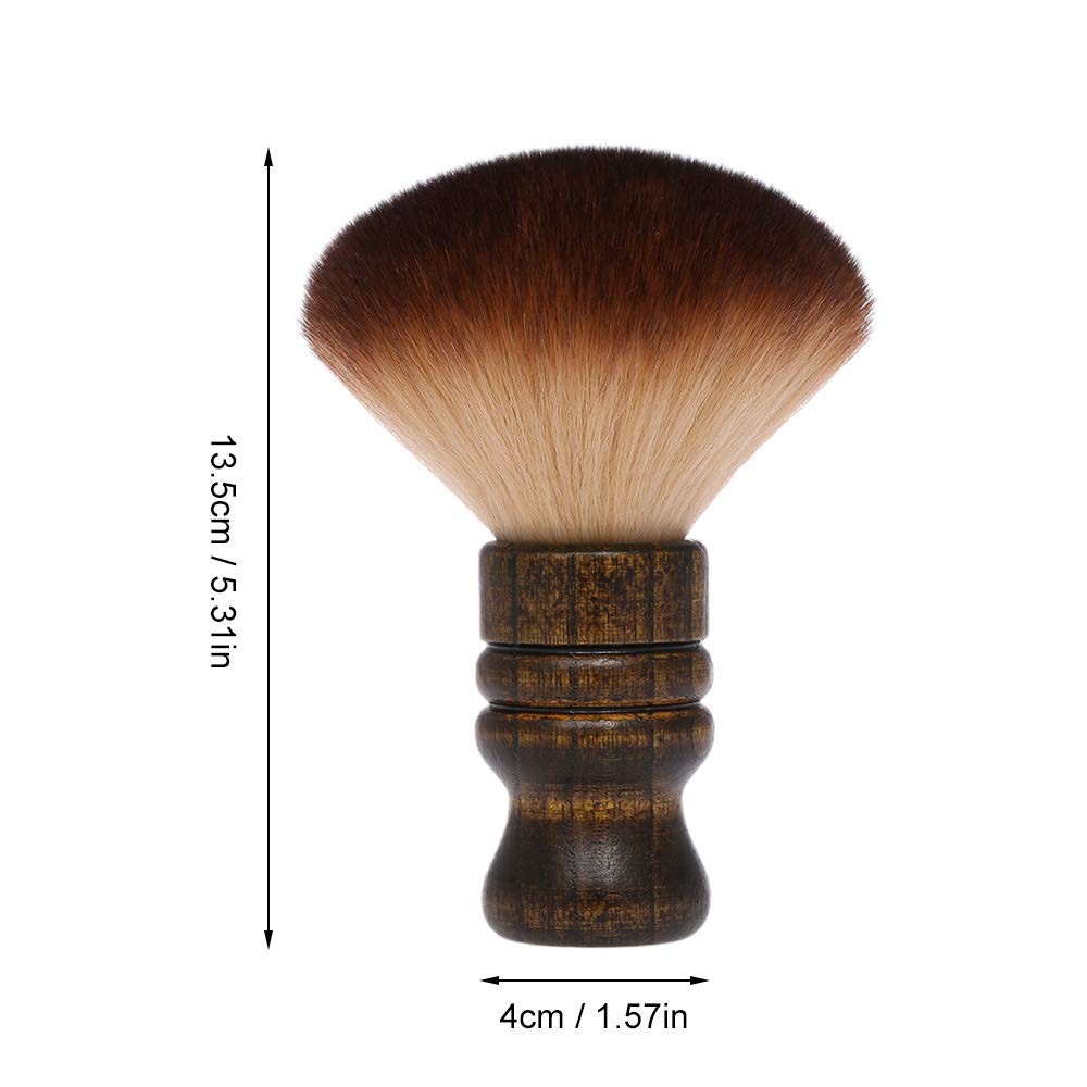 Anself precise grip barber duster enables comfortable use during long sessions.