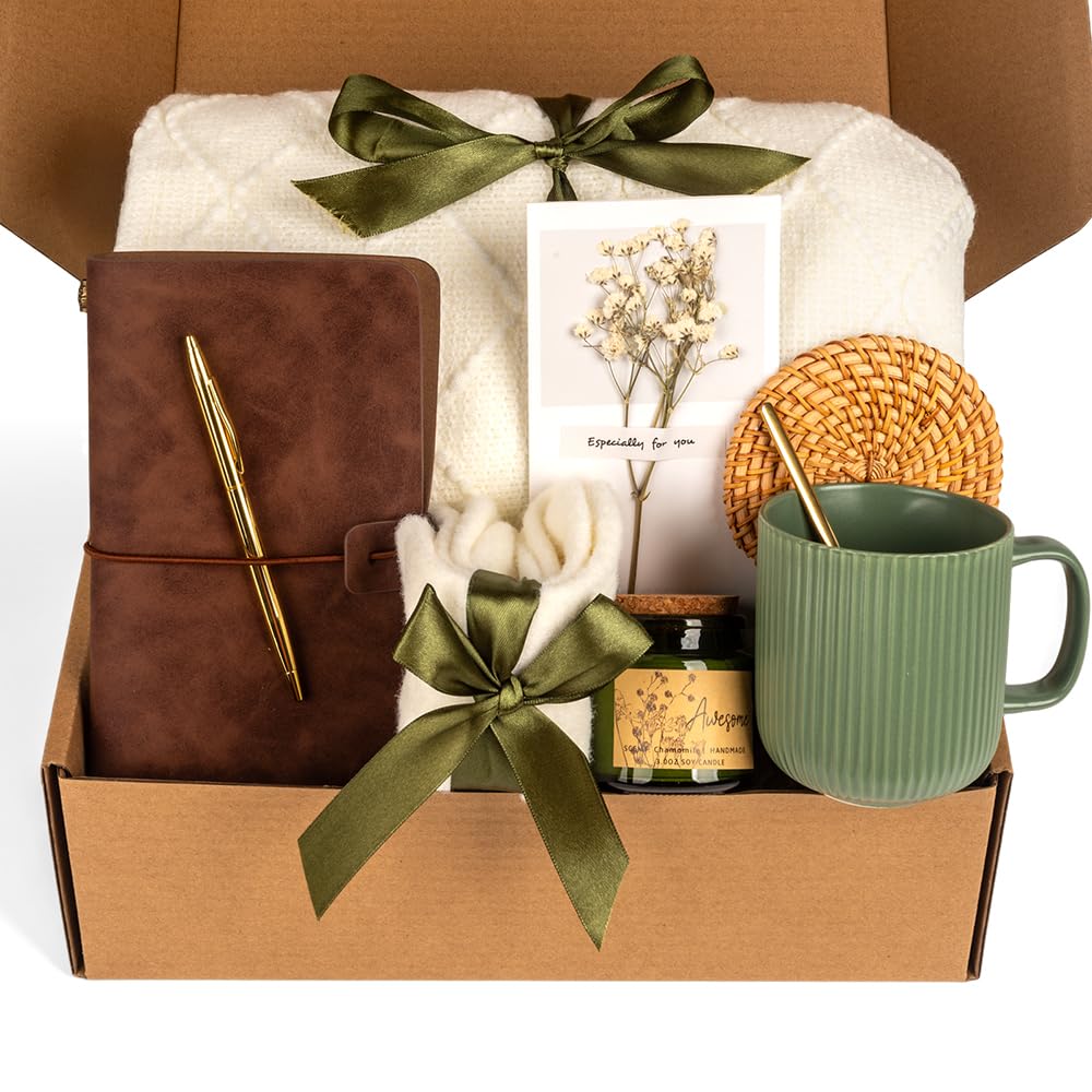Anforsun birthday gift basket for women, ideal for celebrations and care.