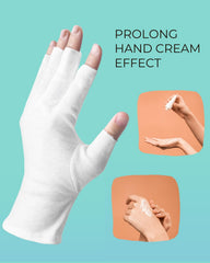 ANSMIO two-pairs cotton gloves package, convenient care and storage.