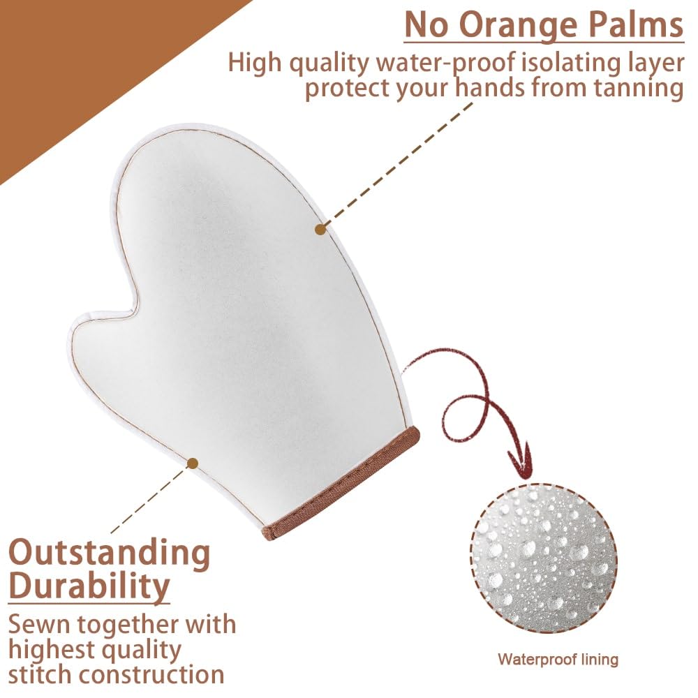 ANSPHIE double sided mitt with thumb for precise control during application.