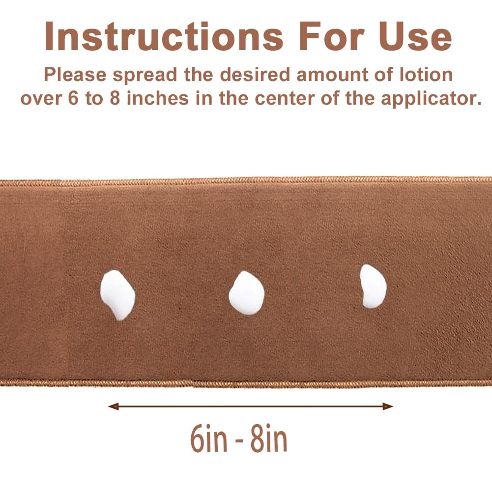ANSPHIE multi use self tanner applicator compatible with many products.