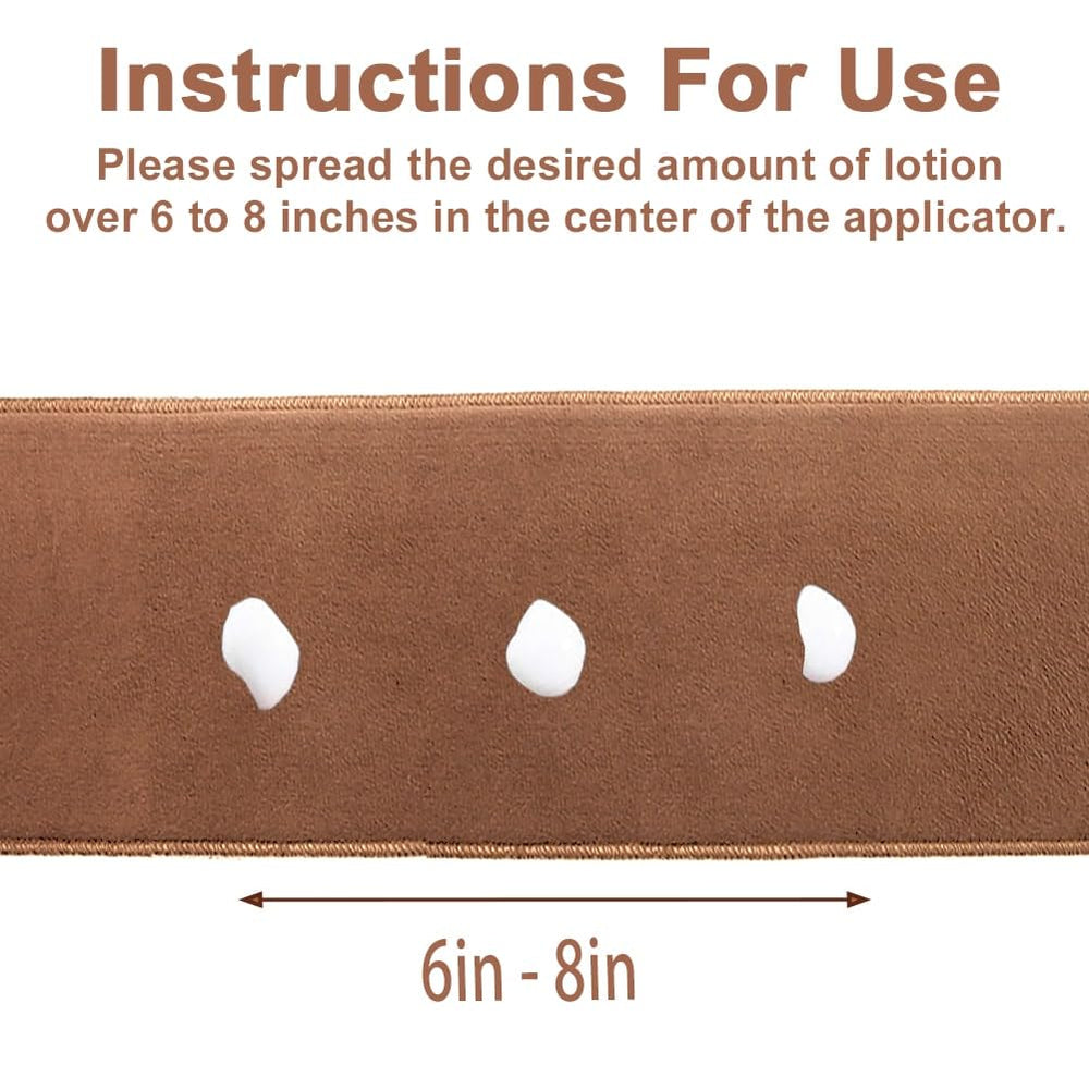ANSPHIE multi use self tanner applicator compatible with many products.
