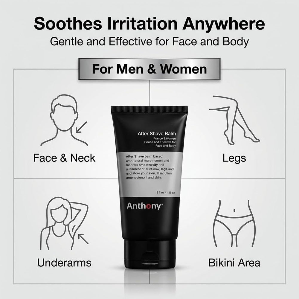 Anthony After Shave Balm post-shave care for daily use