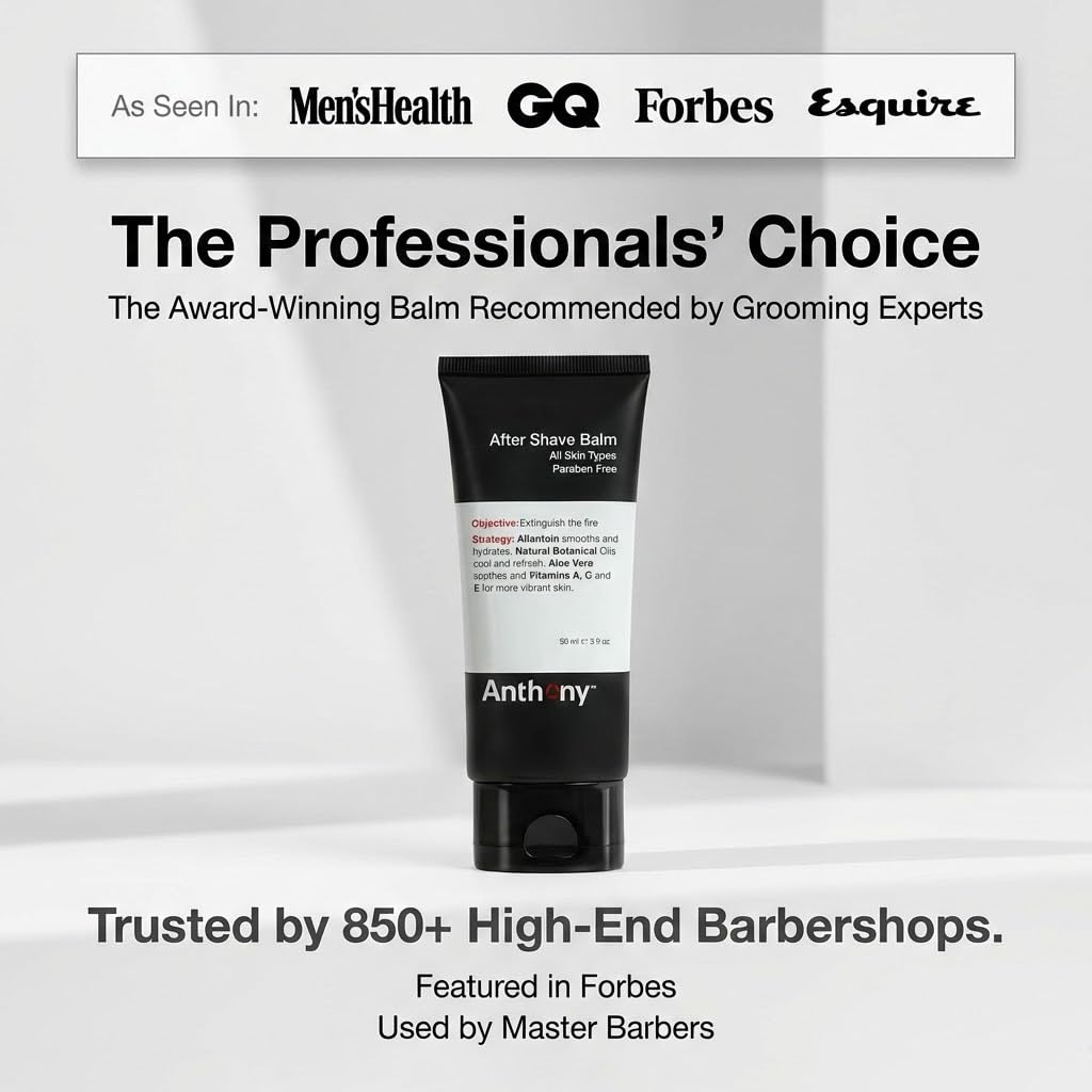 Anthony After Shave Balm rosemary helps reduce redness