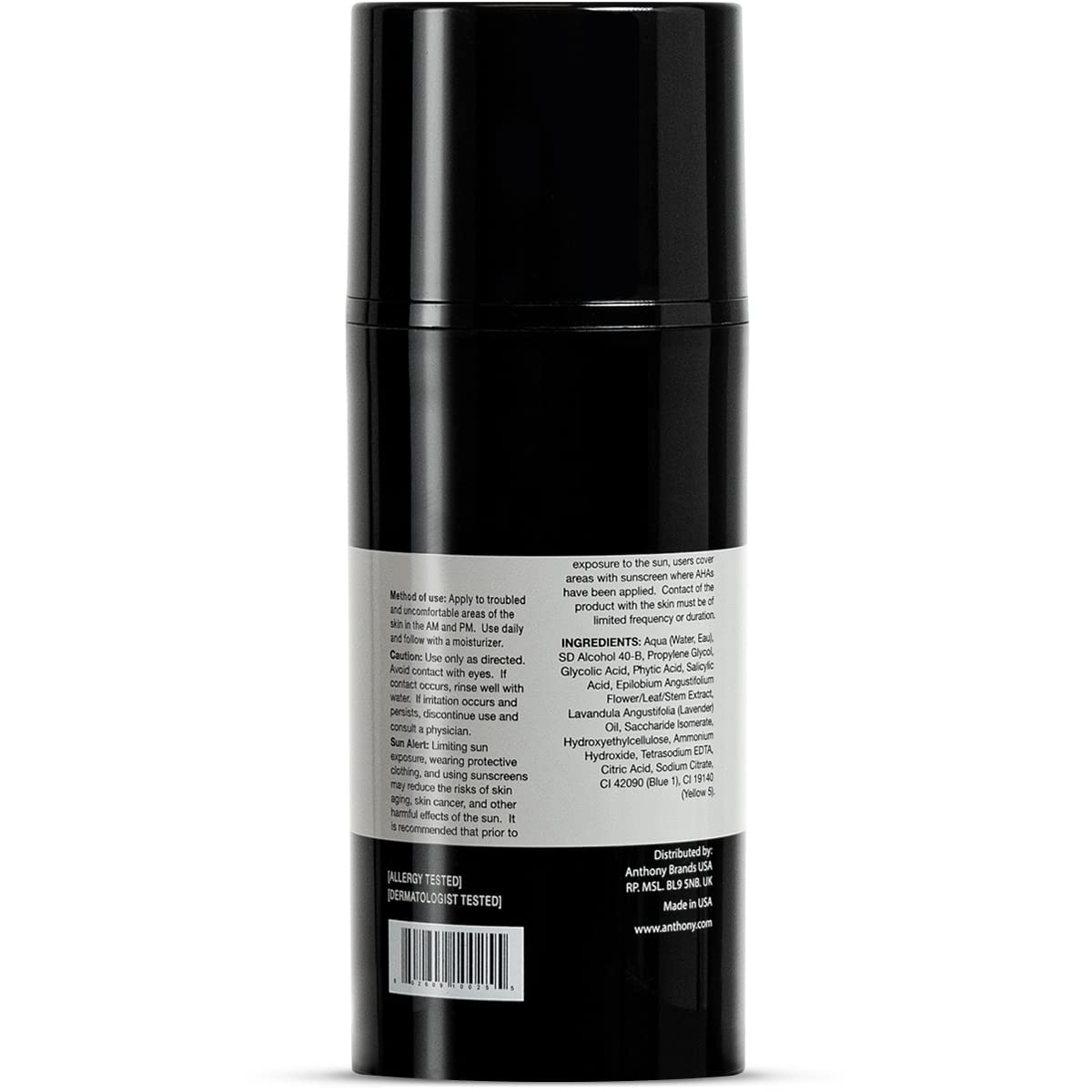 Anthony ingrown hair treatment calm skin after waxing or shaving.