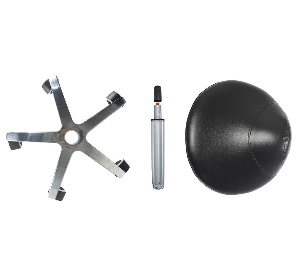 Antlu saddle stool suitable for kitchen, clinic, salon and spa tasks.