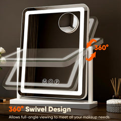 Antok detachable 10X magnifier for precise makeup detailing
