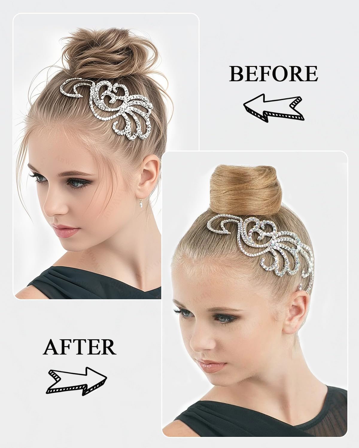 AnWoor Double-Sided Edge Brush defines clean, natural hairlines.