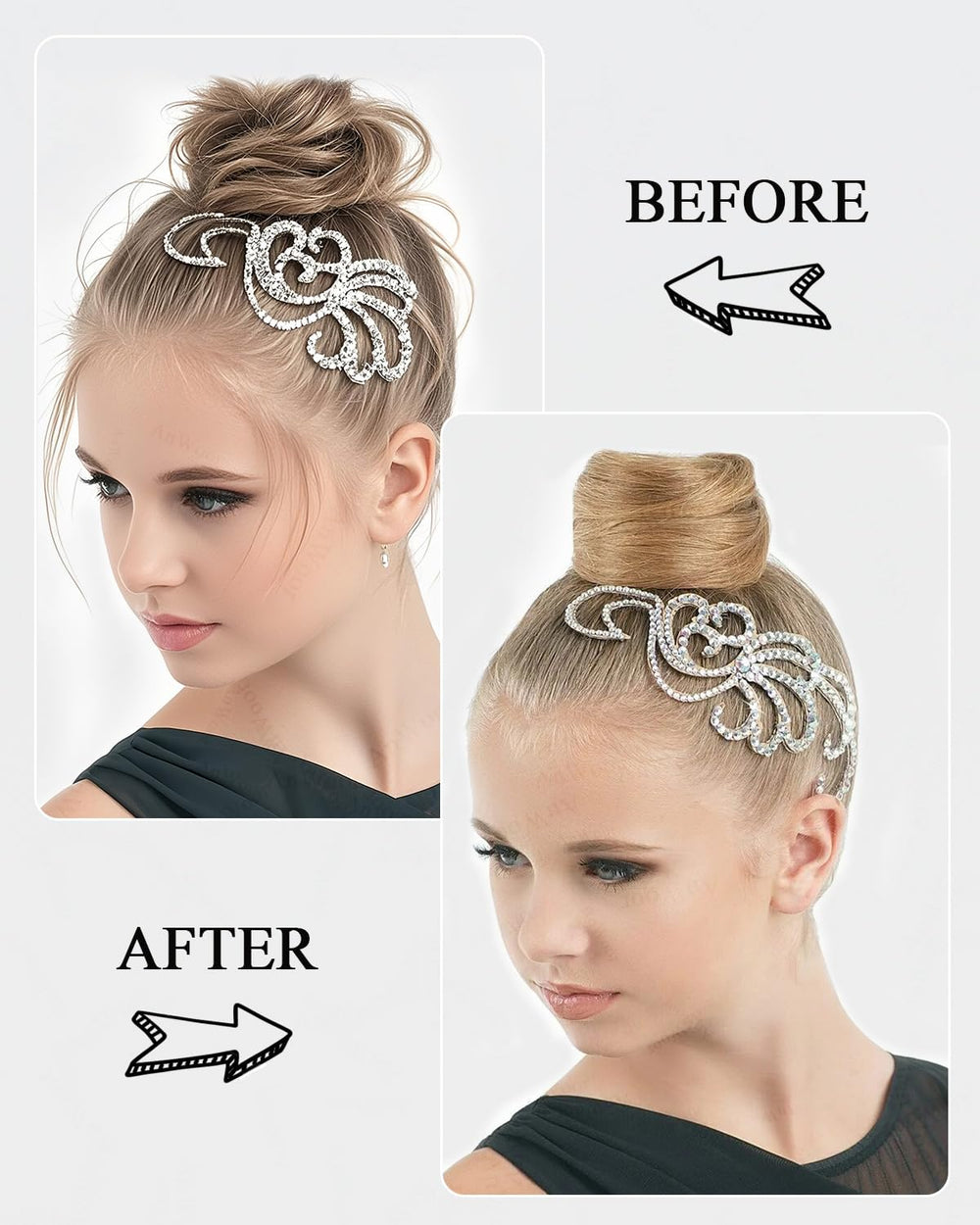 AnWoor Double-Sided Edge Brush defines clean, natural hairlines.