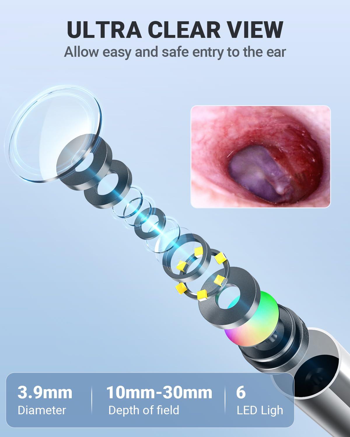 Anykit protective covers keep the tool hygienic during use.