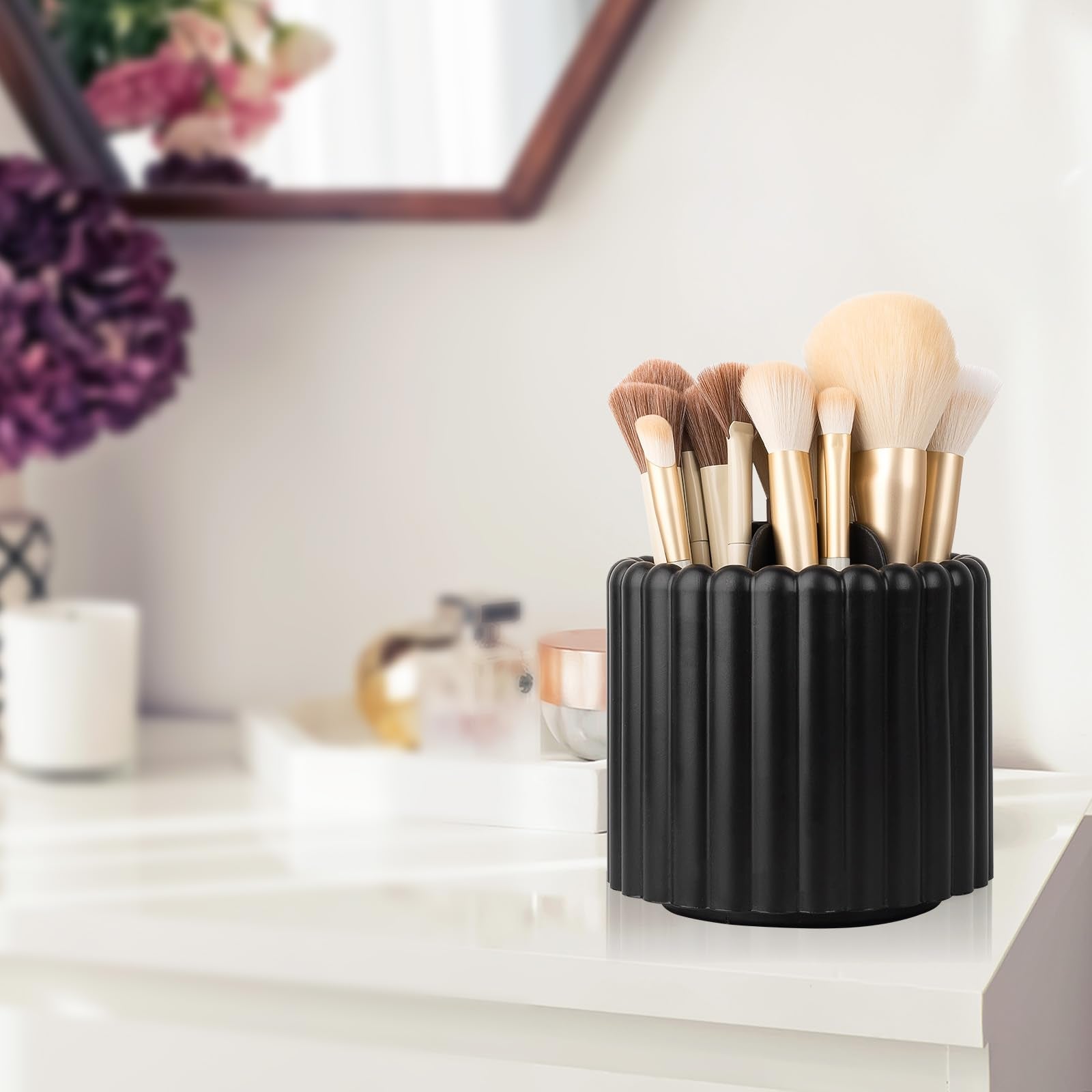 Anyoifax compact vanity organizer suited for bathroom or dresser