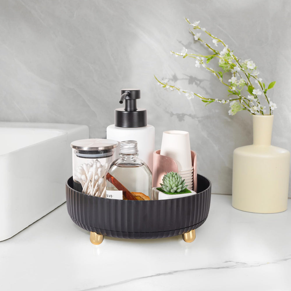 Anyoifax multifunction beauty tray neatly stores perfume and skincare
