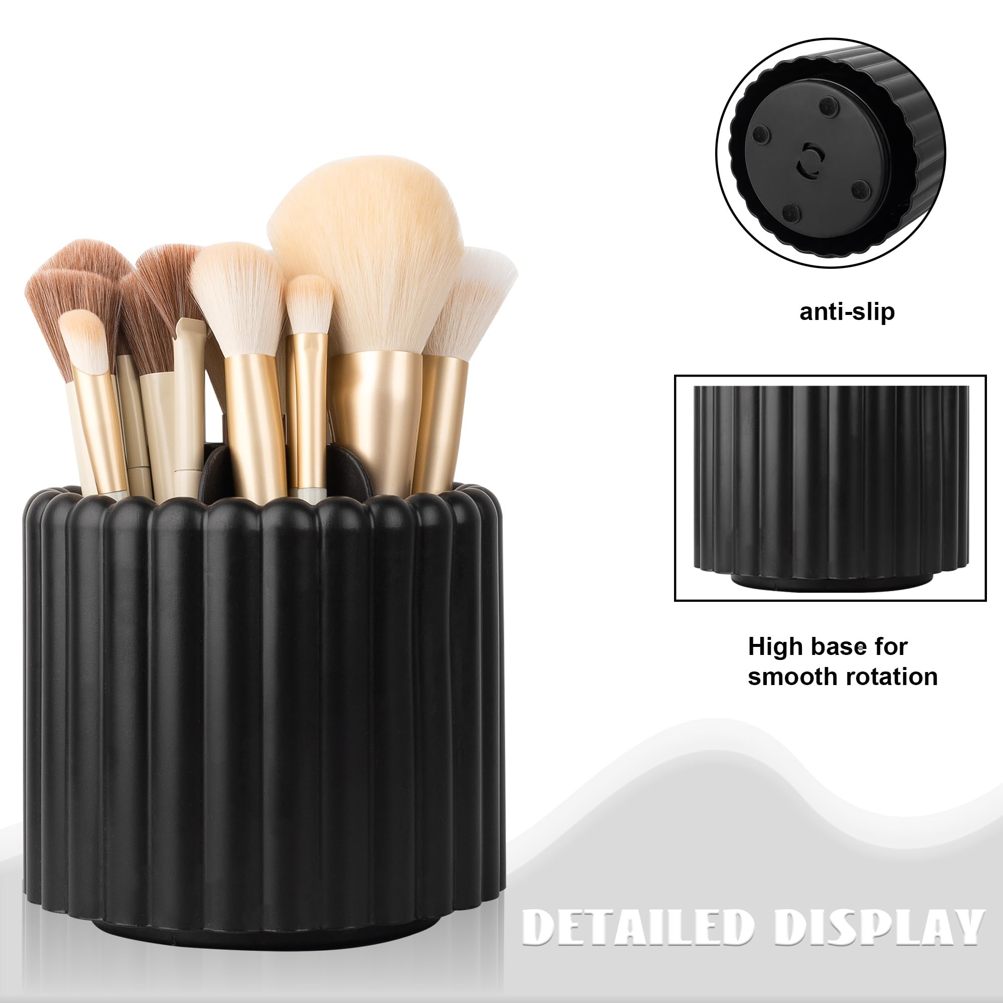 Anyoifax multifunctional cosmetics storage for brushes and cosmetics