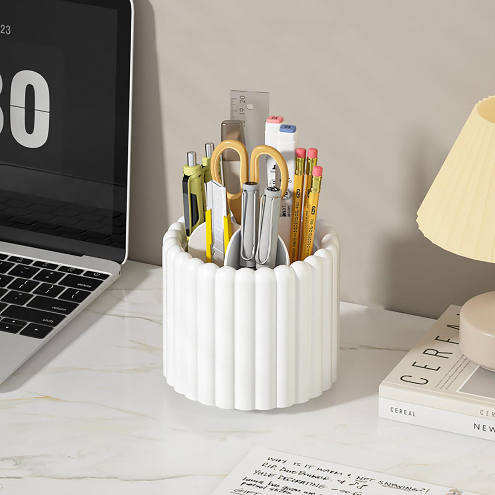 Anyoifax smooth rotating base provides easy access while protecting countertops.