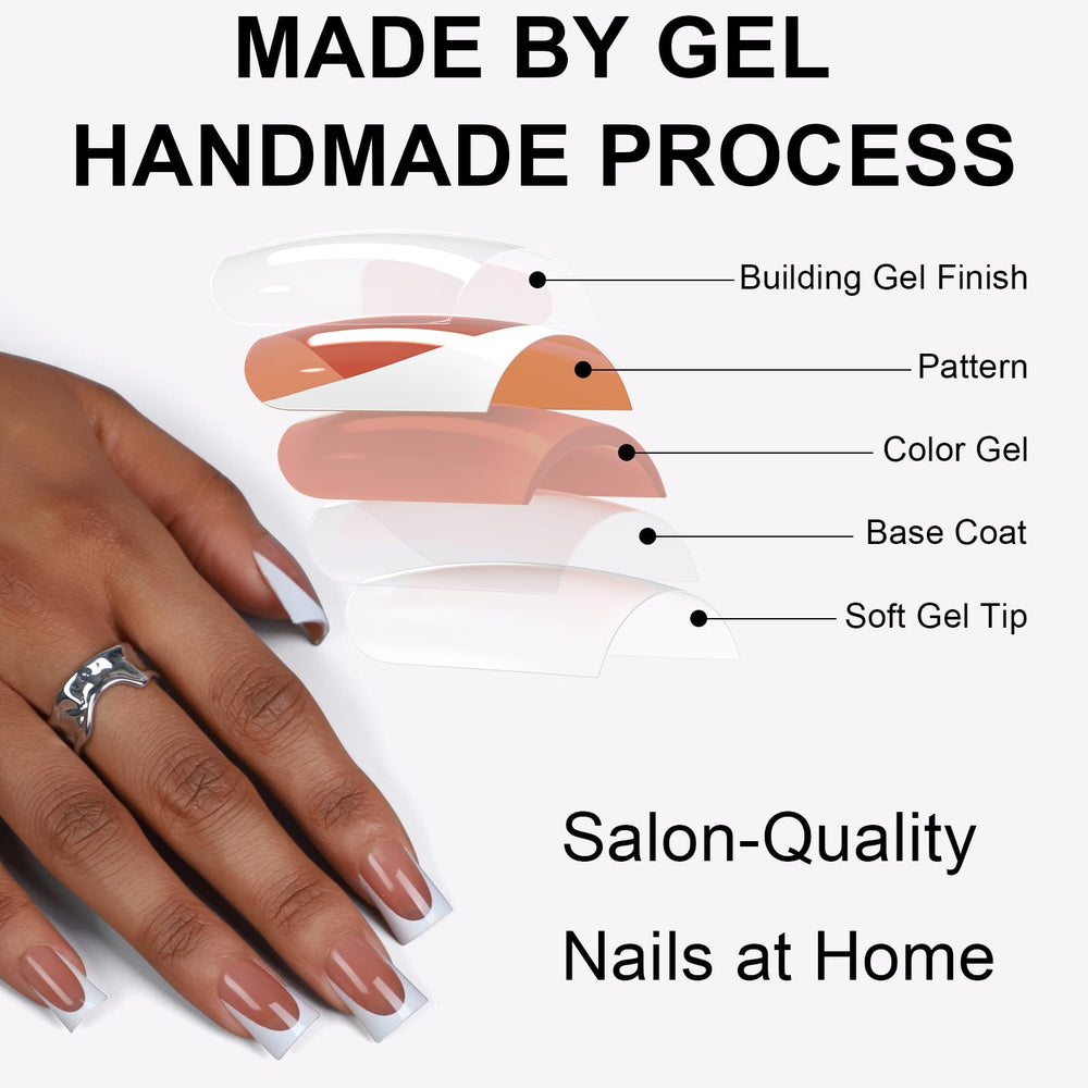 Anyos pegamento uñas incluido: unión resistente para manicura duradera.