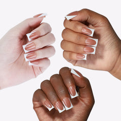 Anyos uñas postizas gel suave mocha: apariencia natural y durabilidad.