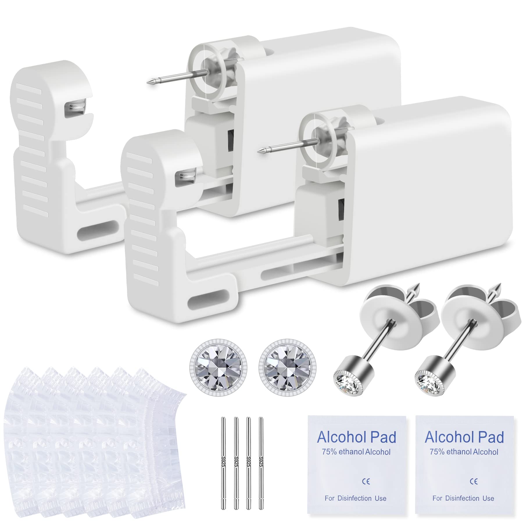 Anzero disposable ear piercing gun for safe home use.