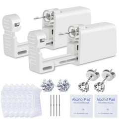 Anzero kit perforación de oreja desechable sin dolor para uso en casa