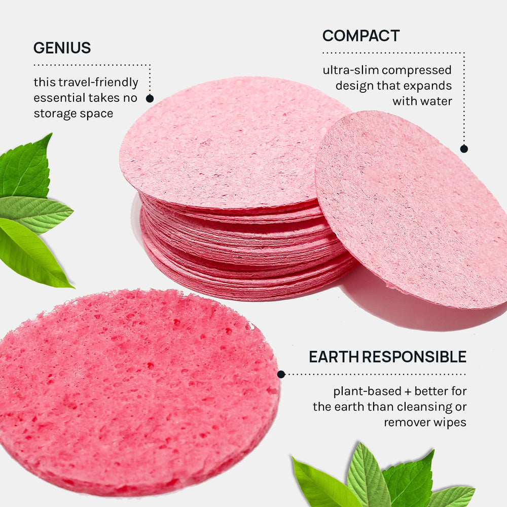 AOA Studio sponge for removing makeup and impurities.