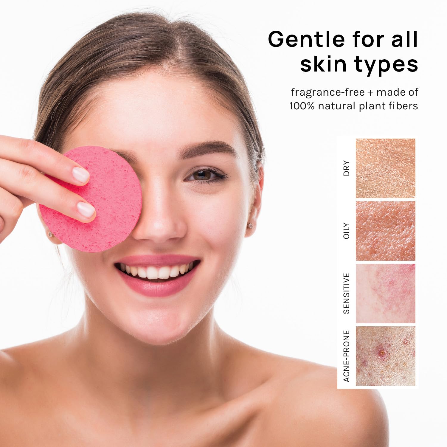 AOA Studio soft cleansing sponge for daily face washing.
