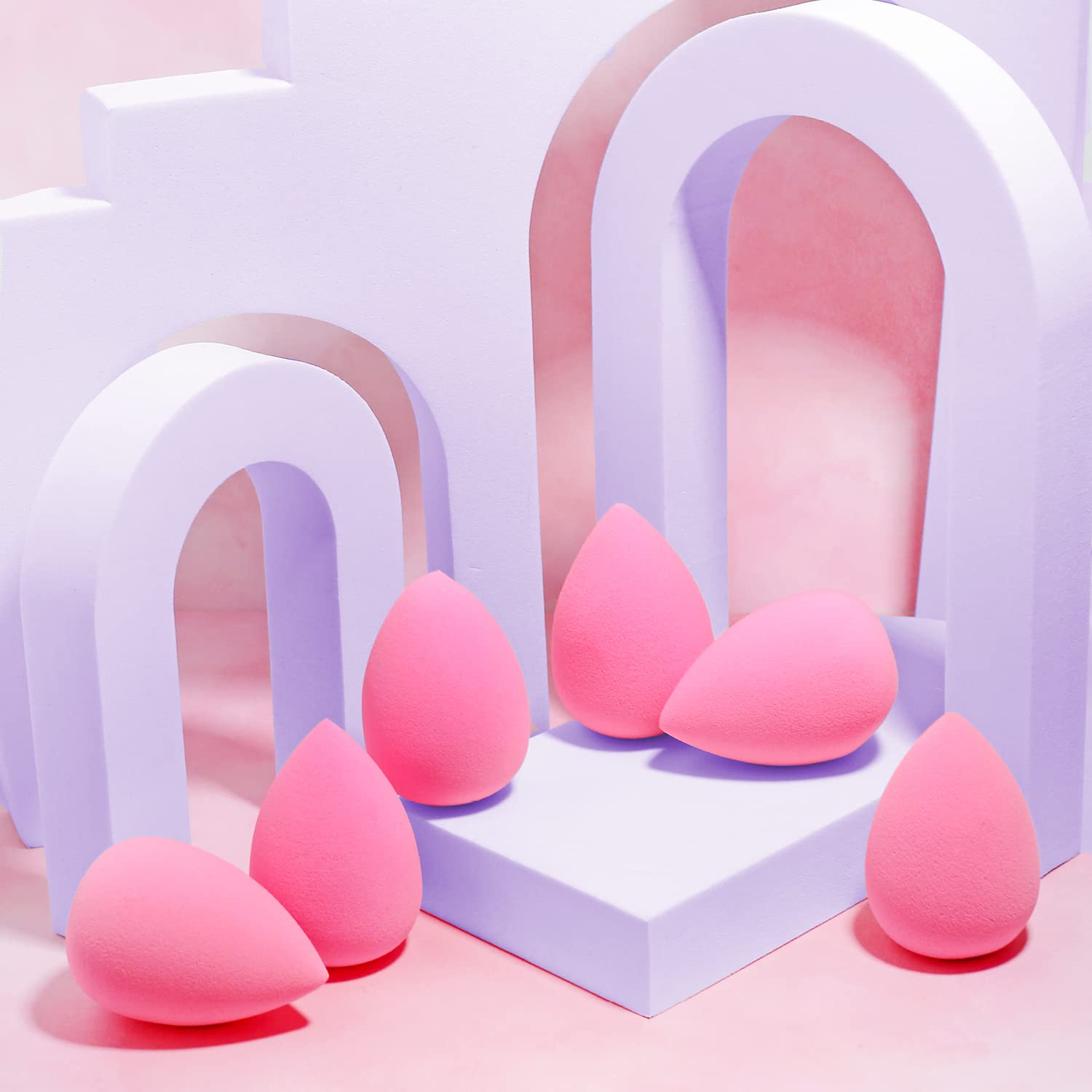 AOA STUDIO easy-to-clean blender sponge for quick makeup routines.