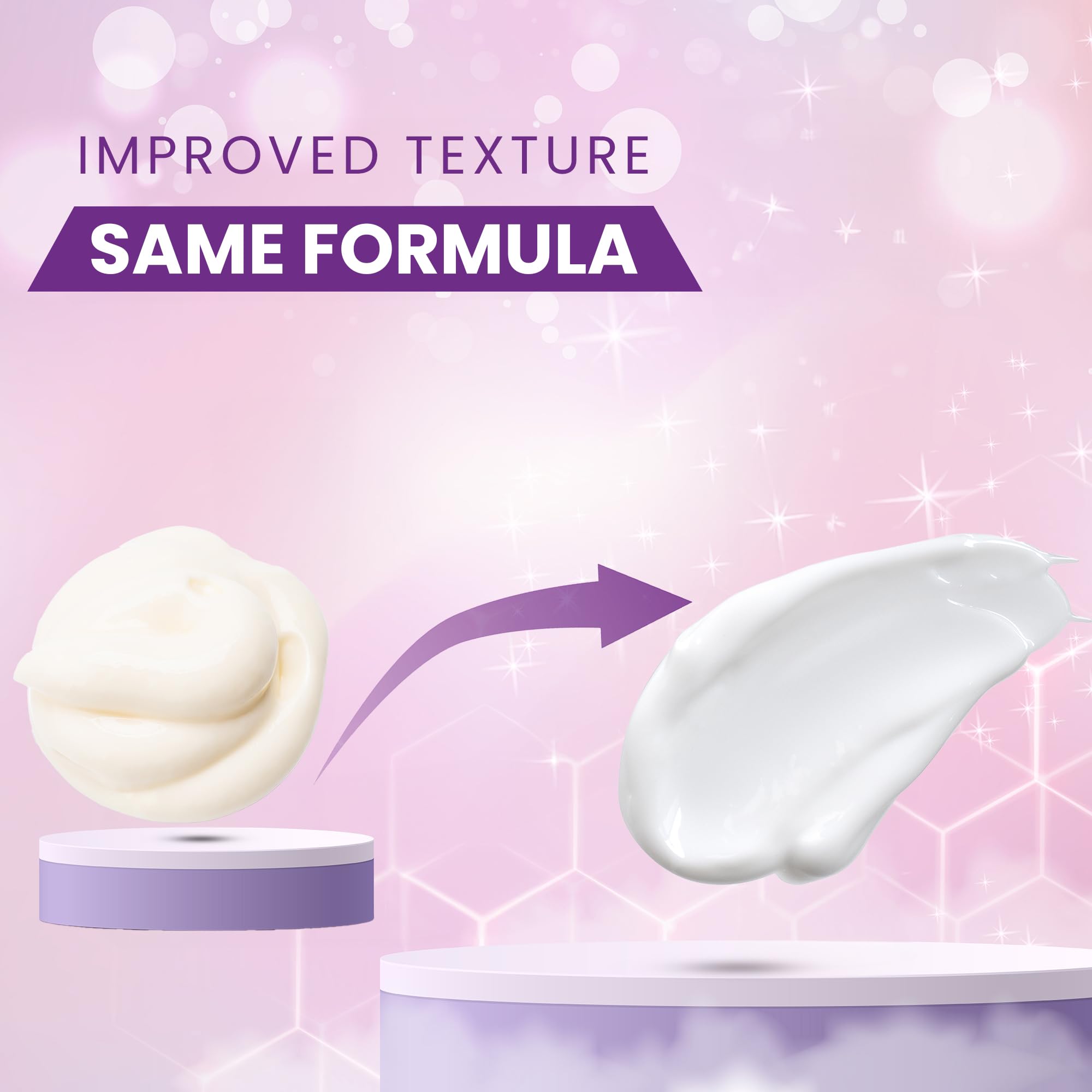 AOBBIY Azelaic acid cream texture swirl demonstrates gentle, skin-friendly exfoliation