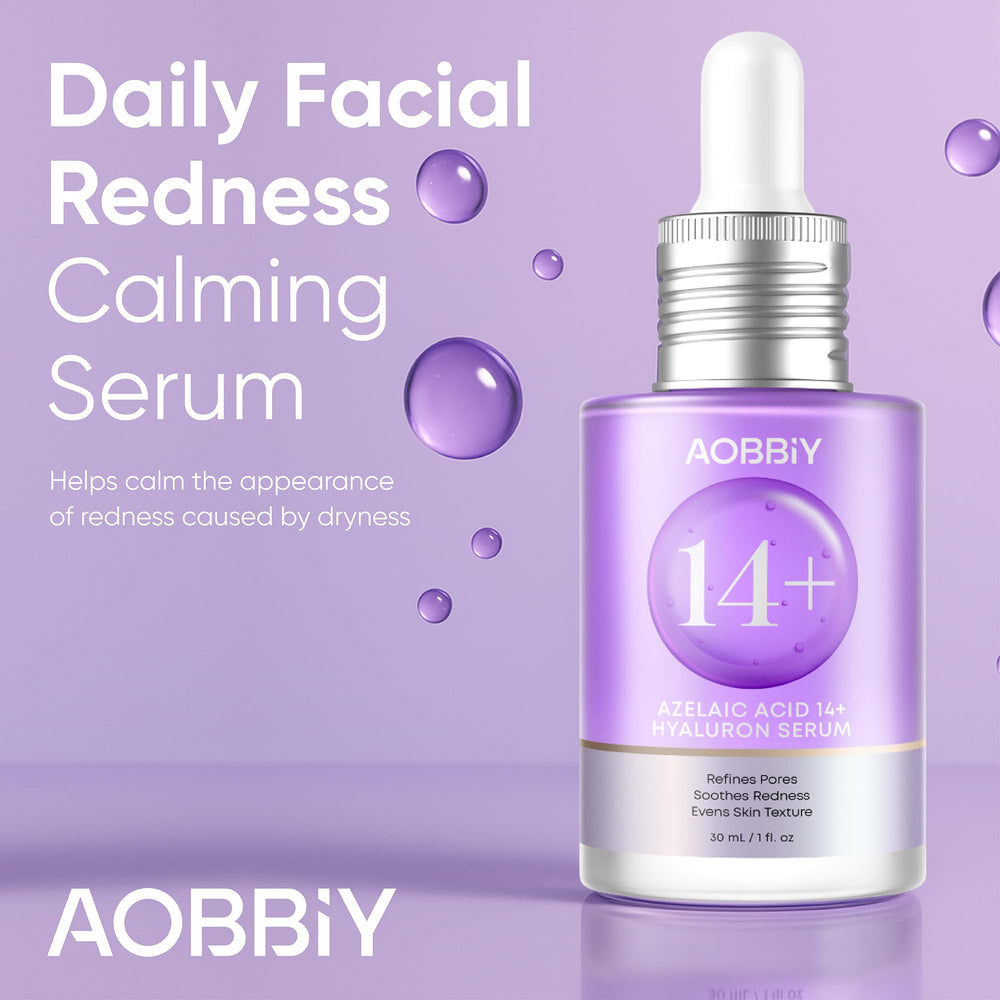 AOBBIY Serum para piel sensible, tono más uniforme sin exfoliación agresiva.