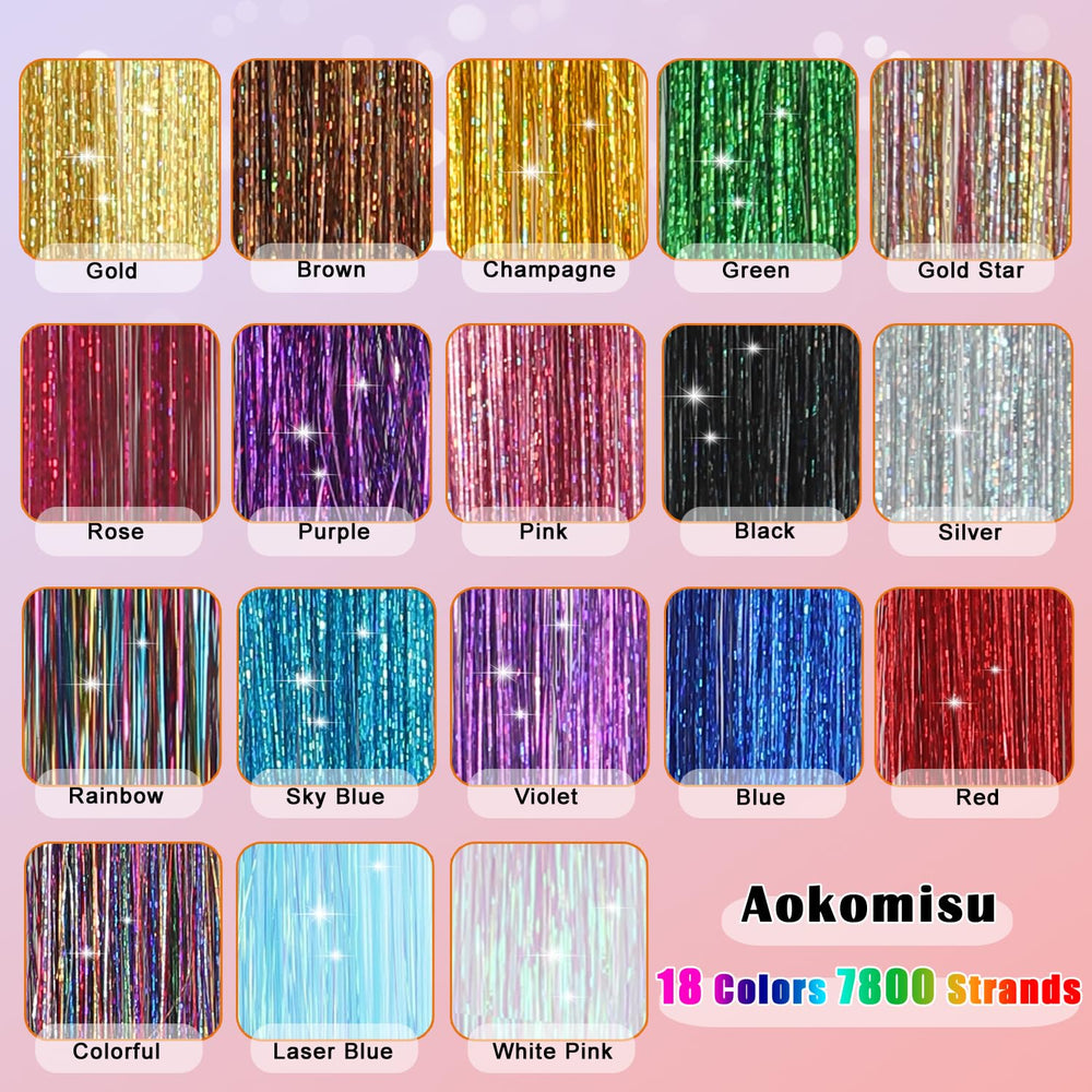 Aokomisu 150 micro silicone rings blend color seamlessly