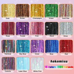 Aokomisu 150 micro silicone rings blend color seamlessly