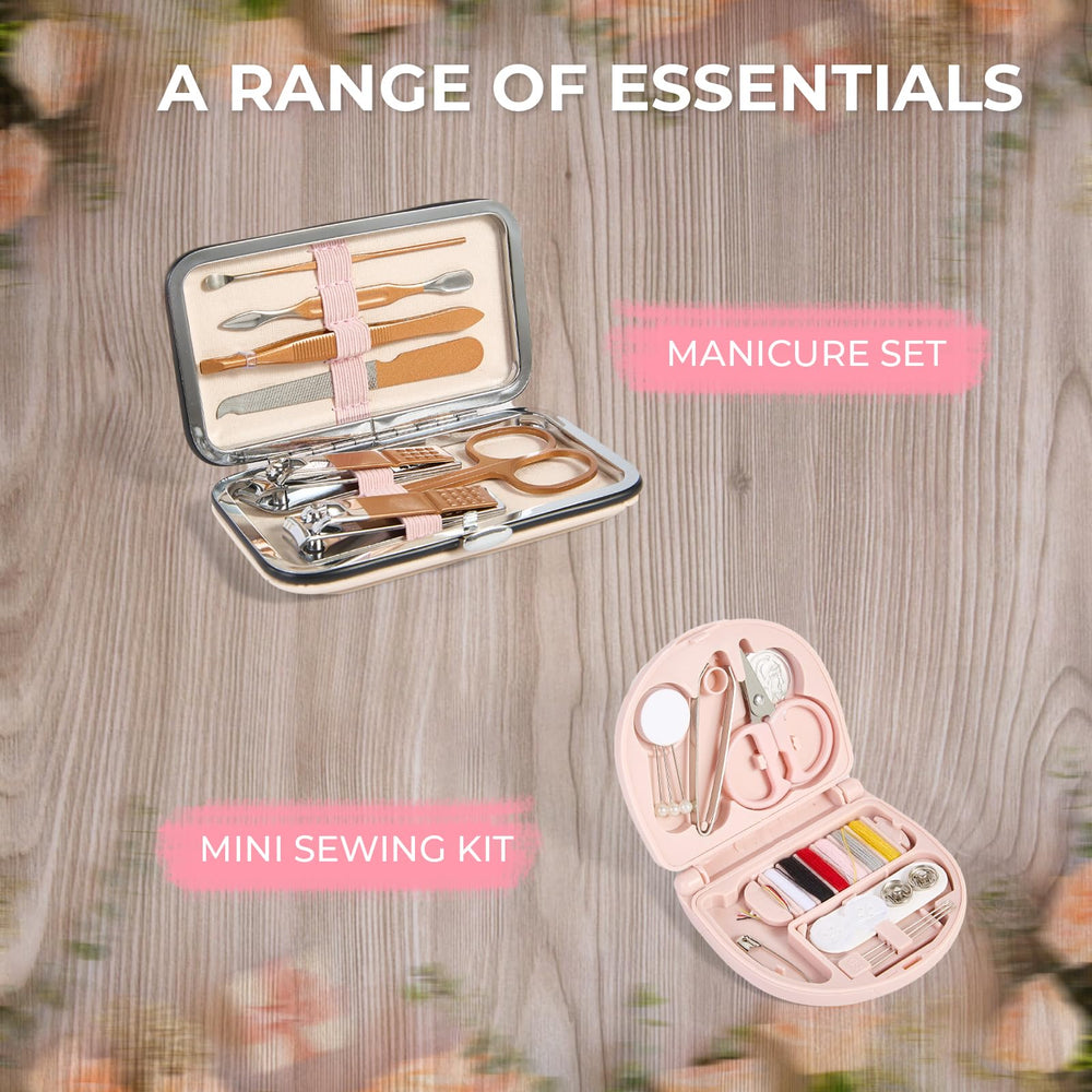 AOLRNALI bridal emergency kit manicure set helps flawless nails between vows.