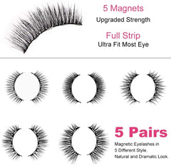 AOMIG easy application with tweezers for quick daily wear