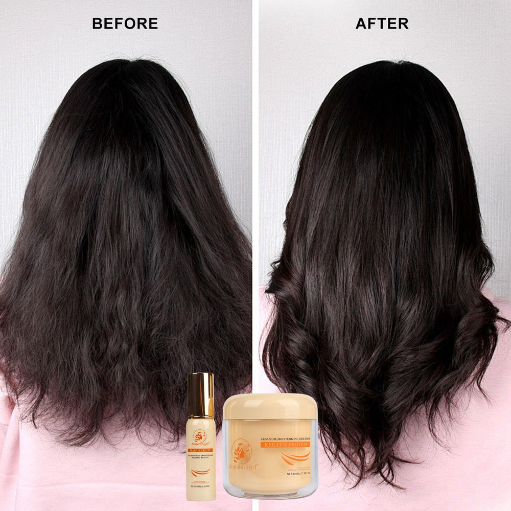 Aomimegel Hair Mask packaging box showcases premium formula