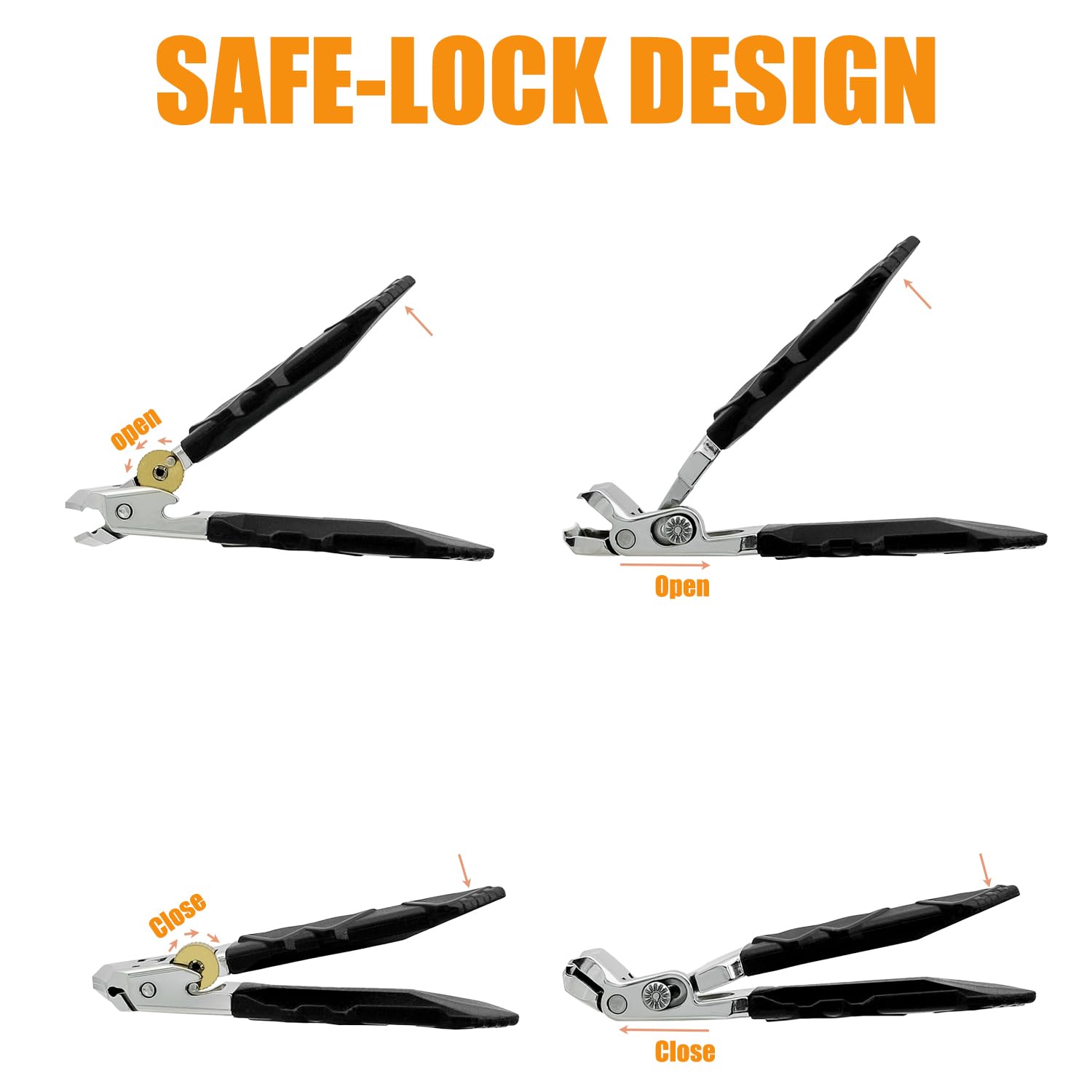 Aondos ergonomic long-handle design shown for effortless cutting with reduced effort.