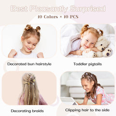 AOENJIE mini clips closeup reveals delicate bloom design for playful looks