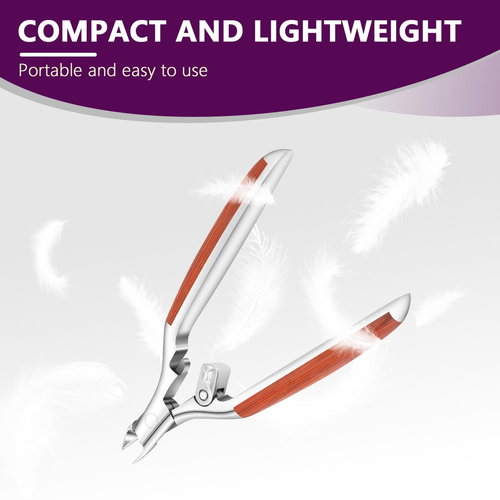 AONOLOVO travel-ready cuticle trimmer designed for on-the-go grooming.