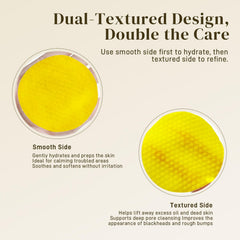 AOPO Kojic Acid and Turmeric Cleansing Pads moisturizing application image for hydrated skin after cleansing.