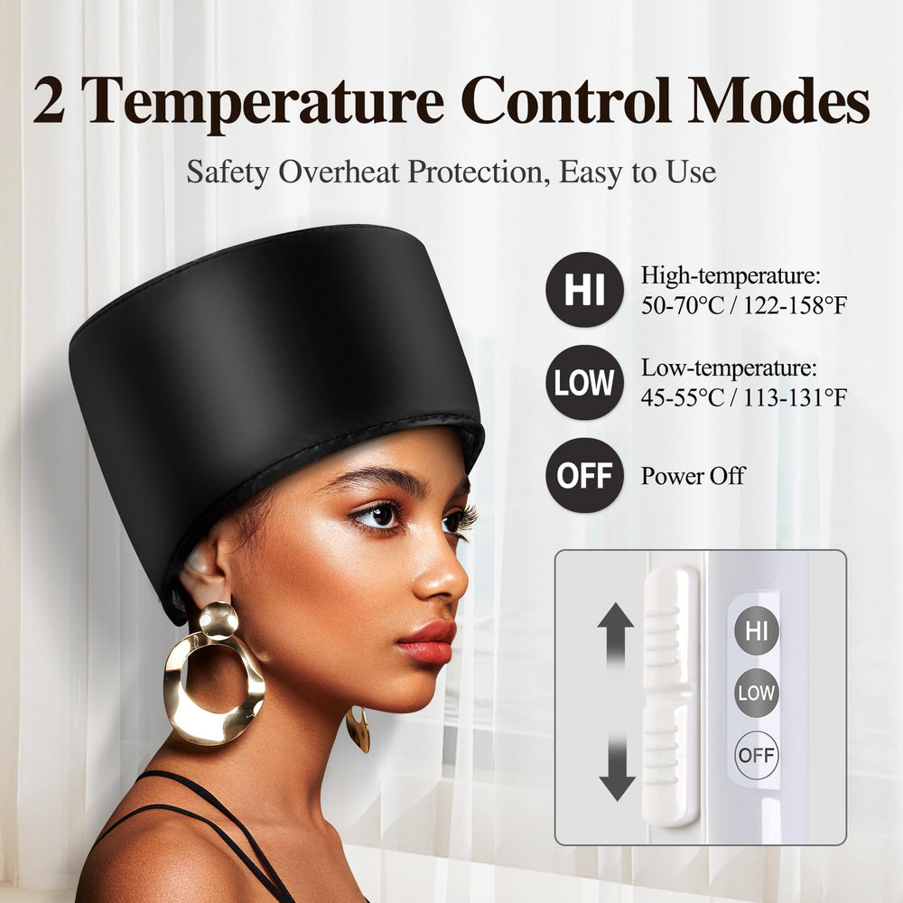 AOPOW cap control panel with temperature options