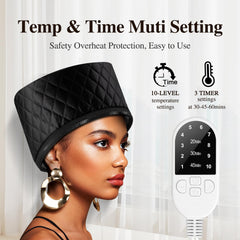 aopow thick curly hair coverage provides full cap reach for consistent results