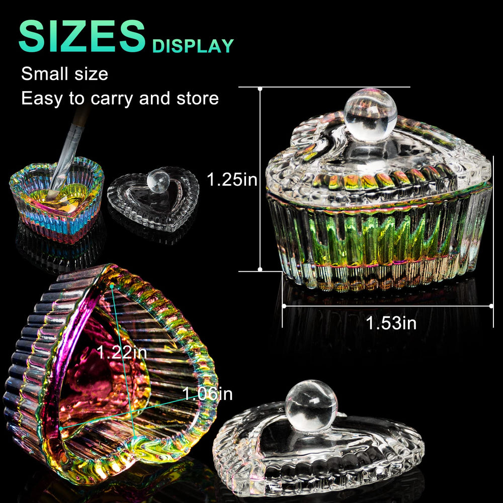 AORAEM dappen dish ideal for acrylic liquid and powder mixing at home.
