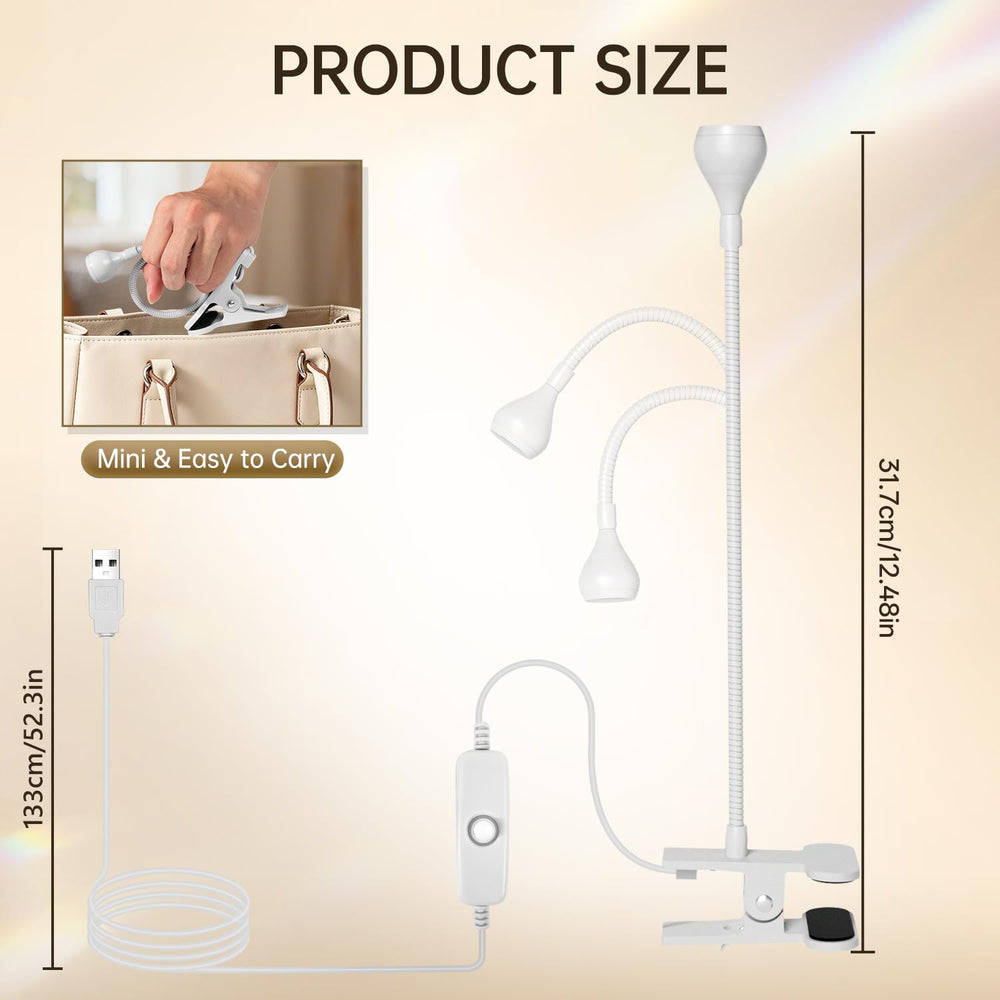 Three-watt LEDs deliver steady curing with minimal heat for comfortable use.