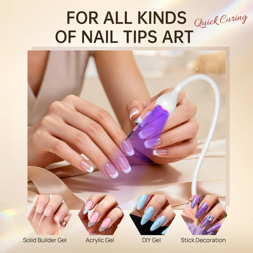 Adjust brightness with four levels to suit different gels.