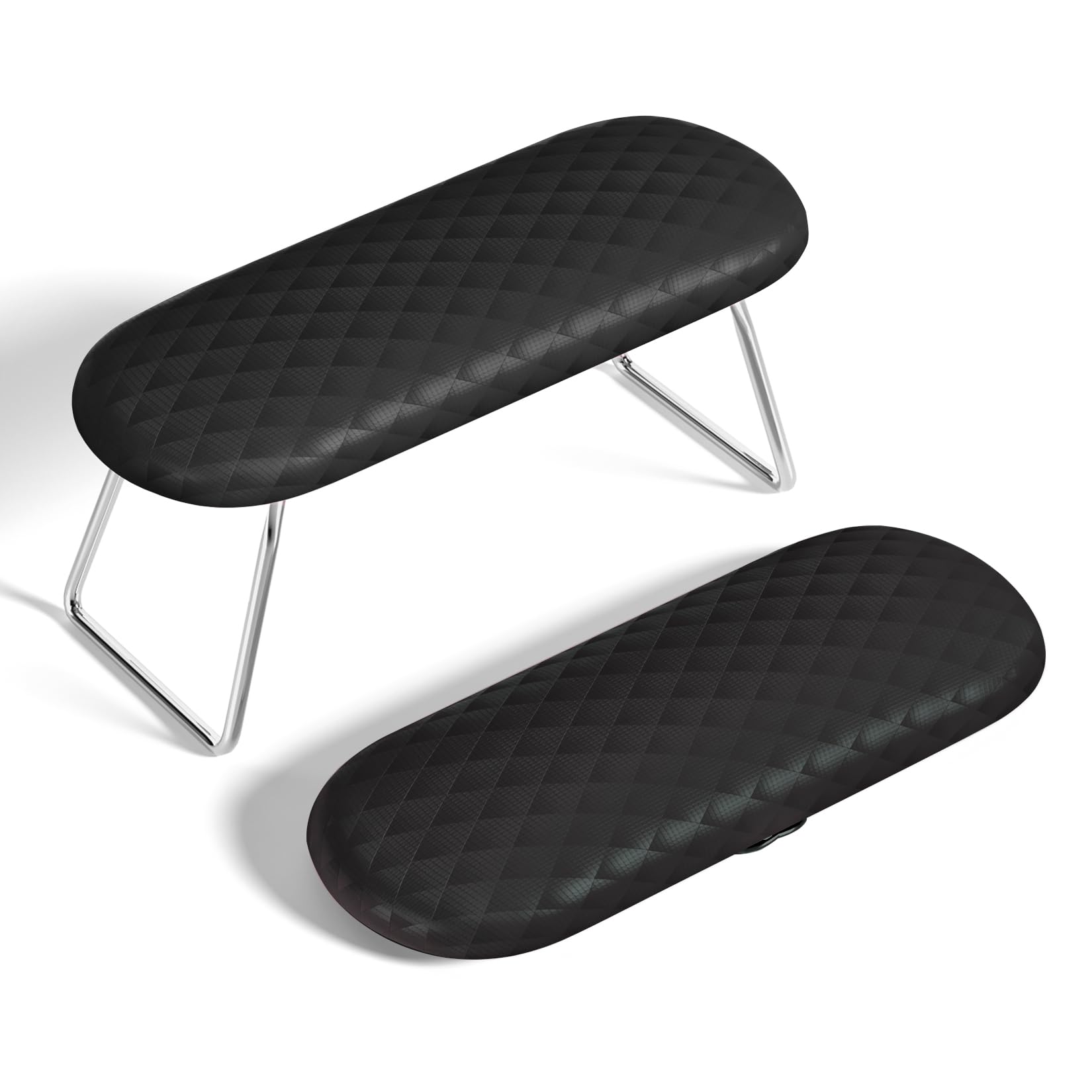 AORAEM Nail Arm Rest foldable leather for comfortable salon sessions