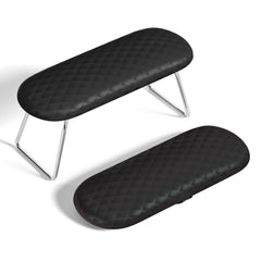 AORAEM Nail Arm Rest foldable leather for comfortable salon sessions