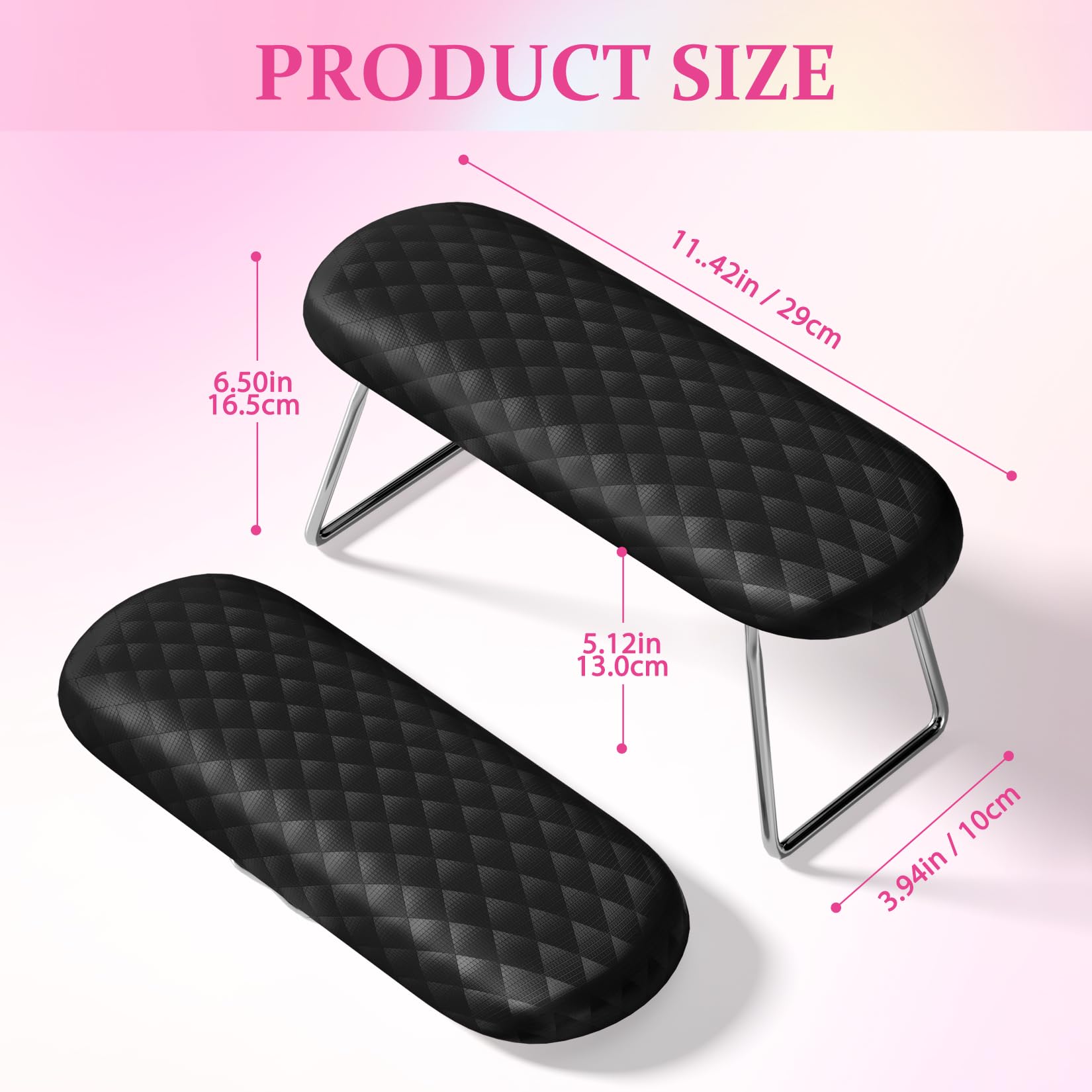 AORAEM Nail Arm Rest sponge pillow providing cushioned support