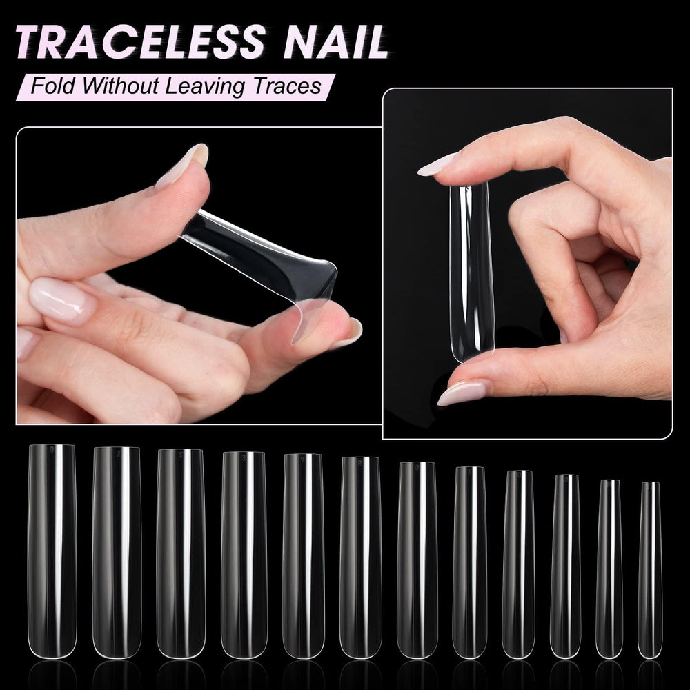 Puntas AORAEM gel suave y duradero para uñas resistentes.