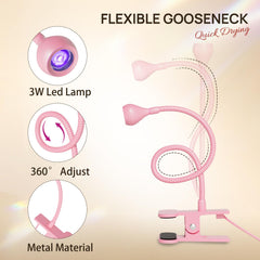 AORAEM lamp gooseneck adjustable for precise light direction.