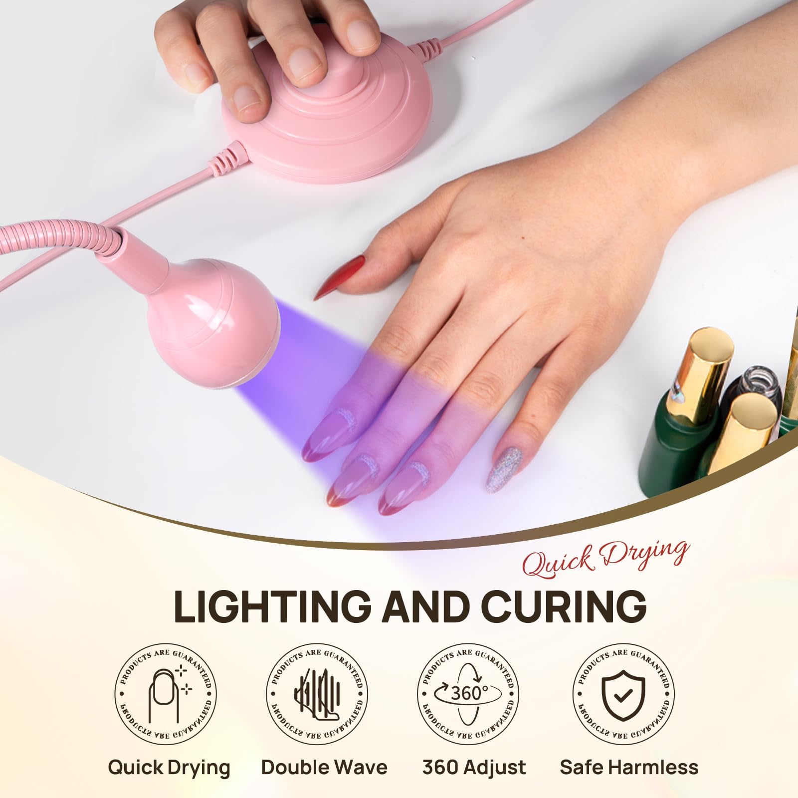 AORAEM lamp USB powered for versatile use and travel.