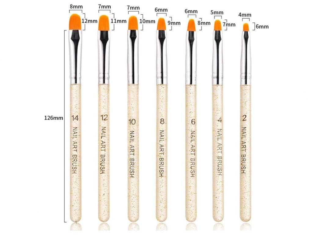 Aoshang durable nylon hair brush for daily nail art