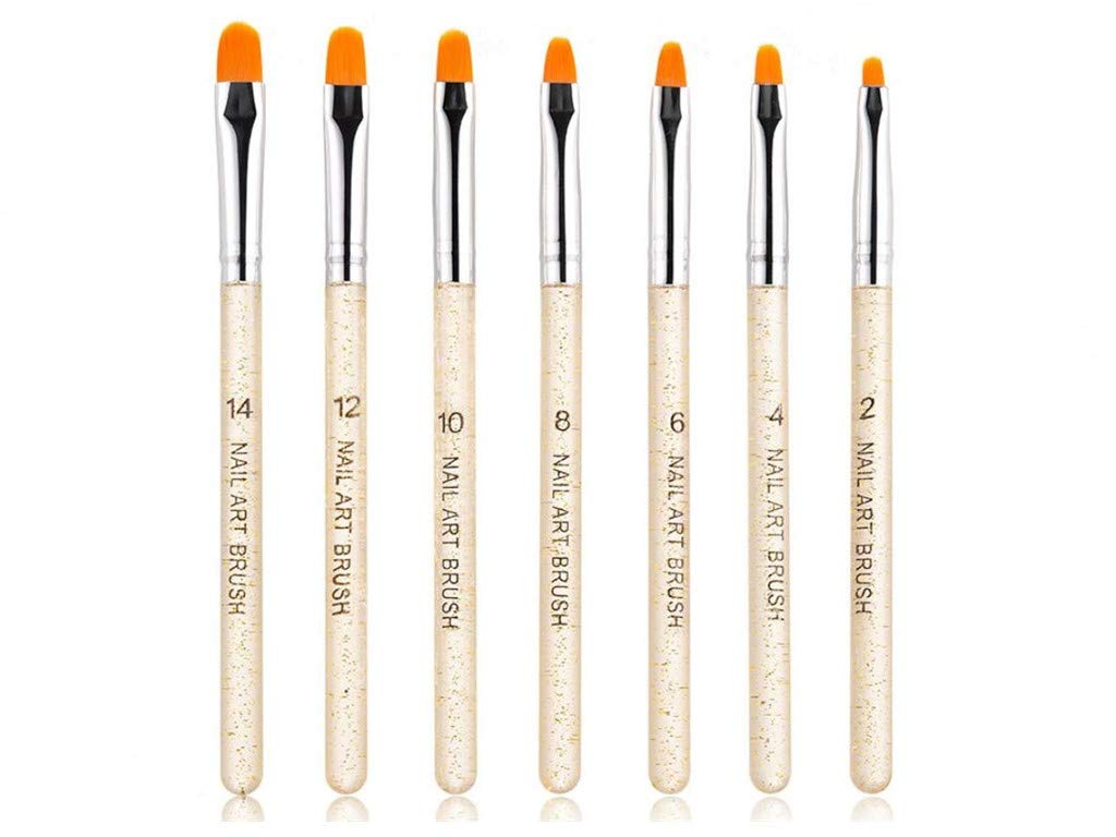 Aoshang UV gel nail brush close-up tips for precise lines